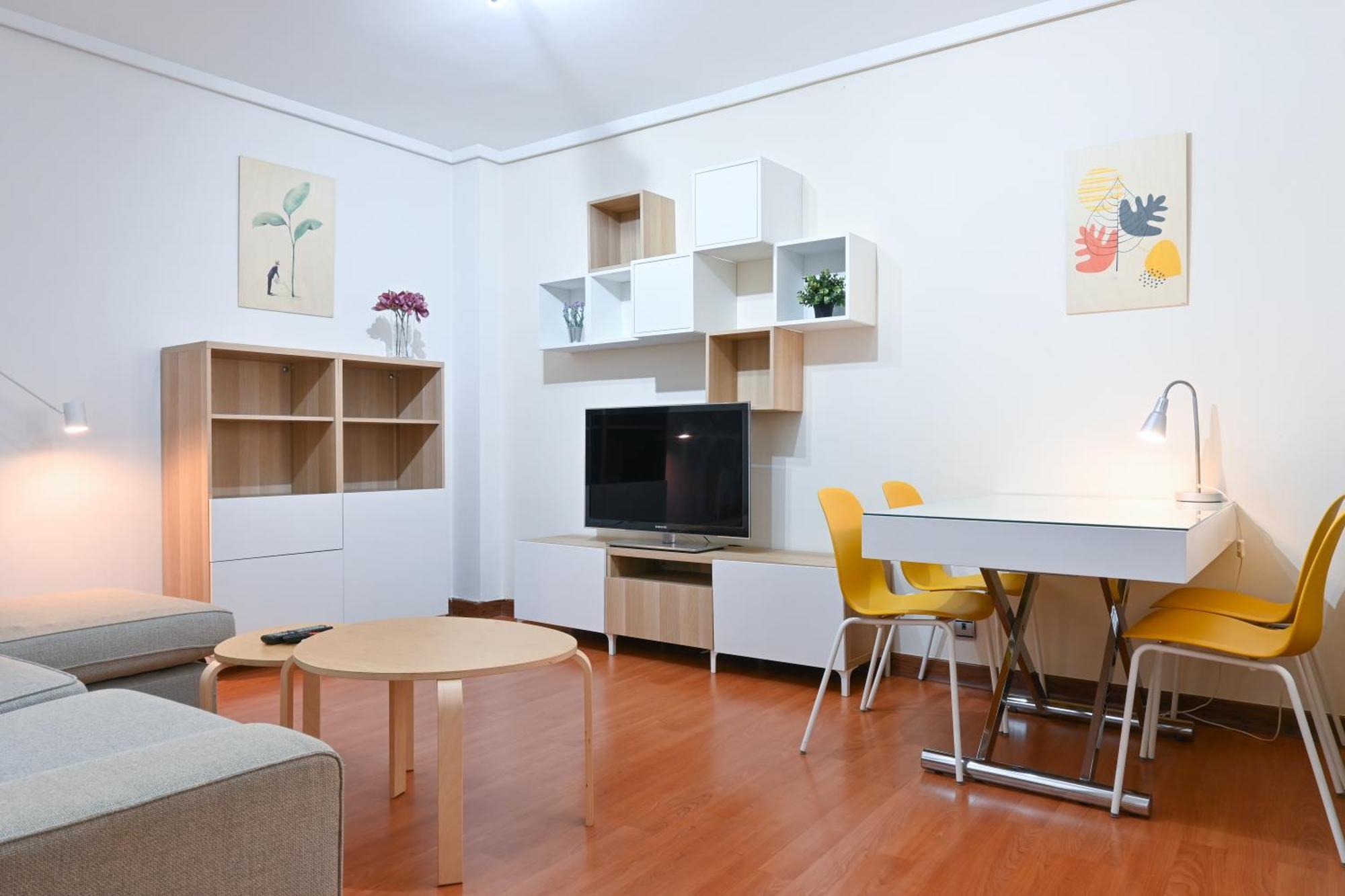For Acogedora Vivienda Temporal De 2 En Chamberi Eca10 Appartamento